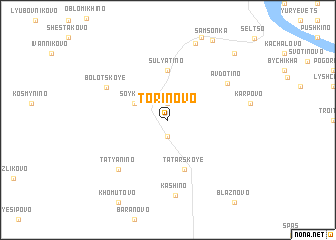 map of Torinovo