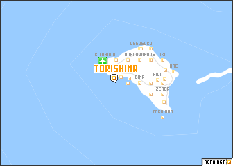 map of Torishima