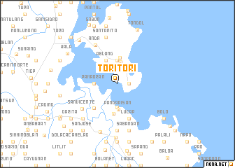 map of Toritori
