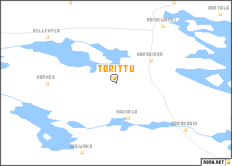 map of Torittu