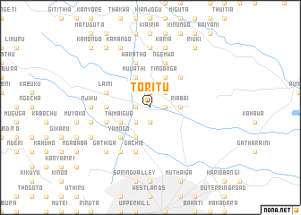 map of Toritu