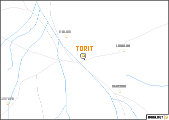 map of Torit