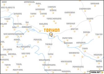 map of Toriwŏn