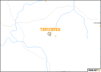 map of Torixoreu