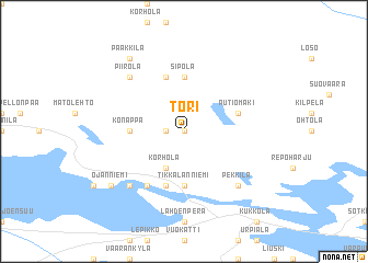 map of Tori