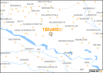 map of Torjanci