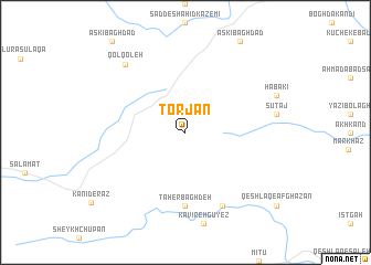 map of Torjān