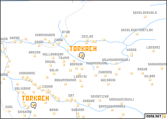 map of Tor Kach