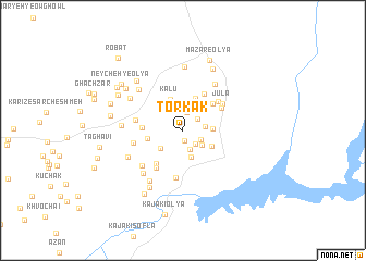 map of Torkak