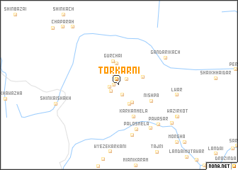 map of Tor Kārni