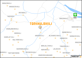 map of Tor Khulai Kili