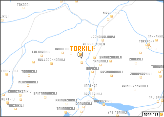 map of Tor Kili