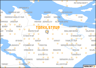 map of Torkilstrup