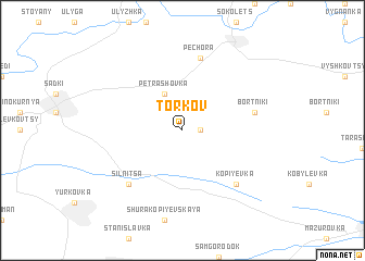 map of Torkov