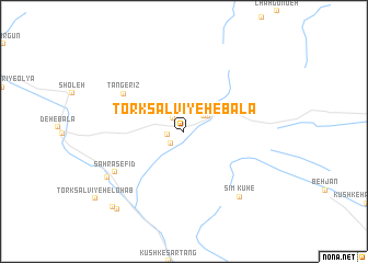 map of Tork Salvīyeh-e Bālā