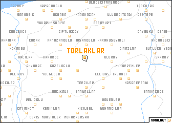 map of Torlaklar