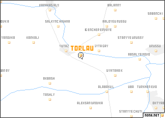 map of Torlau