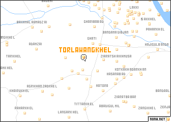 map of Tor Lawang Khel