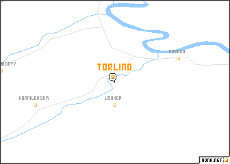 map of Torlino