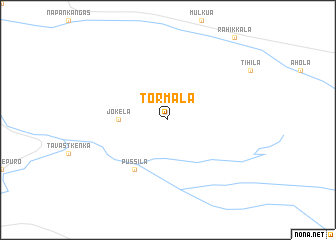 map of Törmälä