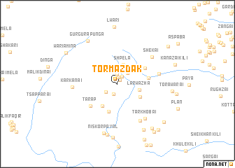 map of Tor Mazdak