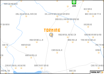 map of Tormine