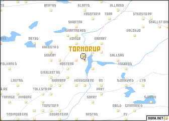 map of Tormorup