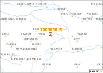 map of Tornabous