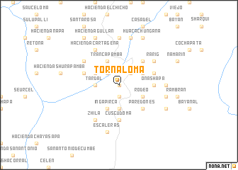 map of Tornaloma