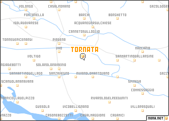 map of Tornata