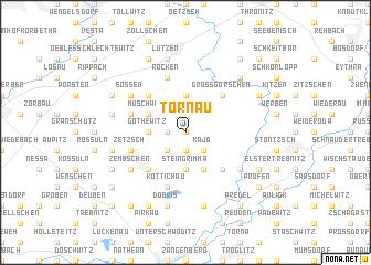 map of Tornau