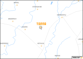 map of Torna