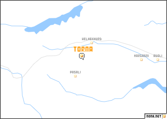 map of Torna