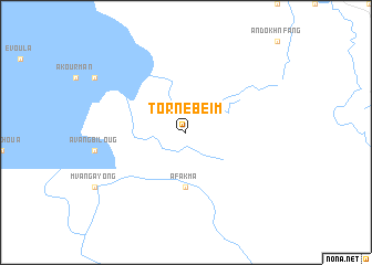 map of Tornebeim