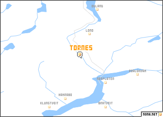 map of Tornes