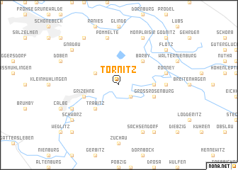 map of Tornitz