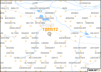 map of Tornitz