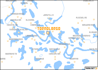 map of Torno Largo