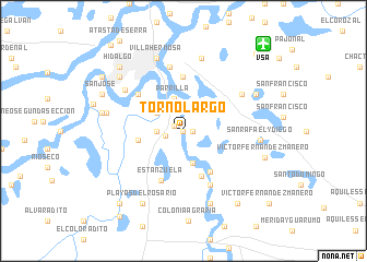 map of Torno Largo