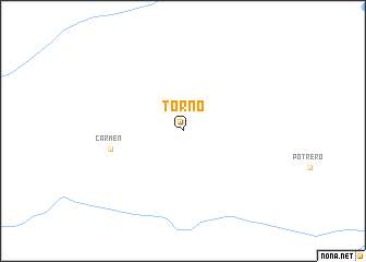 map of Torno