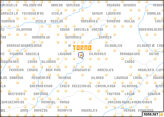 map of Torno