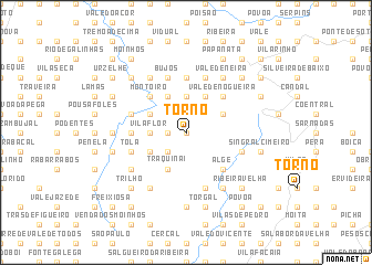 map of Torno