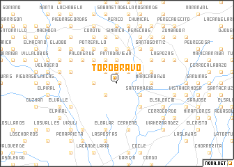 map of Toro Bravo