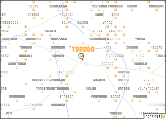 map of Torodo