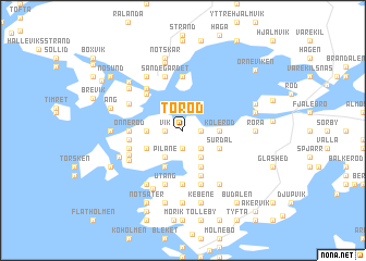 map of Toröd