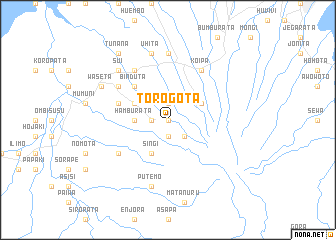 map of Torogota