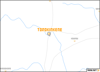 map of Toro-Kinkéné