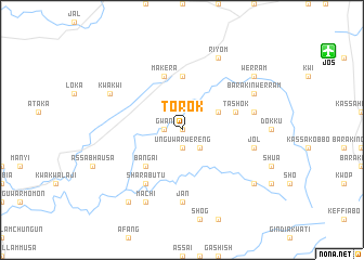 map of Torok