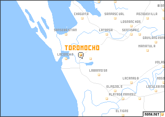 map of Toro Mocho