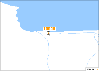 map of Torom